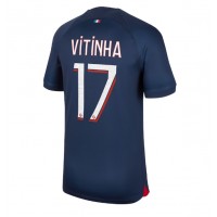 Paris Saint-Germain Vitinha Ferreira #17 Domáci futbalový dres 2023-24 Krátky Rukáv